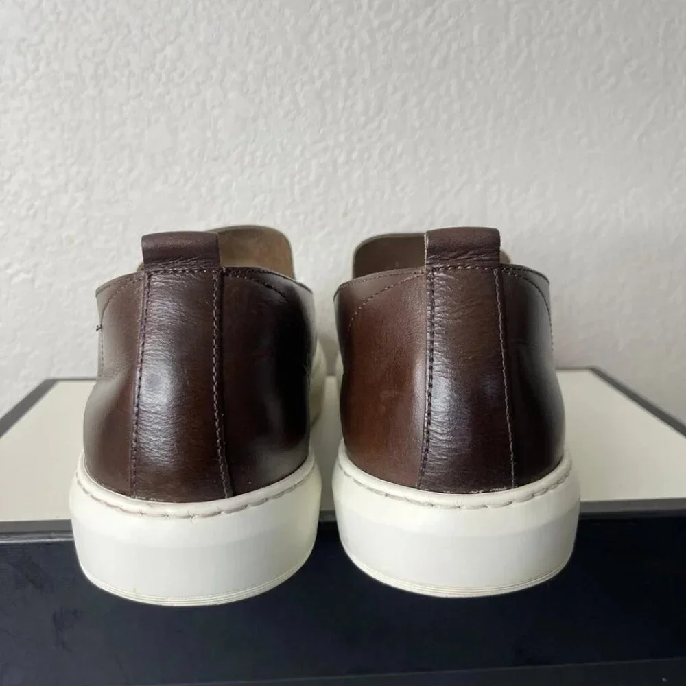 Astorflex Wakeflex Brown Leather Casual Loafers Slip On Men's 42 EU/9 US Fit 11‎
